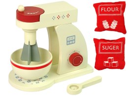 LEAN Toys Drewniany Robot Kuchenny Mikser Akcesoria Kuchnia Dzieci