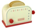 LEAN Toys Drewniany Toster Akcesoria Śniadanie Kuchnia Dzieci
