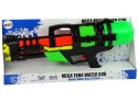 LEAN Toys Duży Pistolet Karabin Na Wodę 1080 ml Dwa Kolory Zasięg 10 m