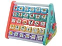 LEAN Toys Edukacyjna Półka Trójkąt Liczydło Litery Przedmioty Zwierzęta