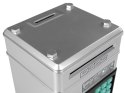 LEAN Toys Elektroniczny Sejf Skarbonka Oszczędzanie Srebrny Kod
