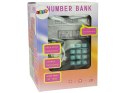 LEAN Toys Elektroniczny Sejf Skarbonka Oszczędzanie Srebrny Kod
