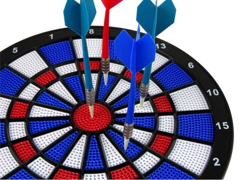 LEAN Toys Gra Zręcznościowa Dart Rzutki Strzałki 4szt Tarcza LEAN Toys Gra Zręcznościowa Dart Rzutki Strzałki 4szt Tarcza