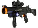 LEAN Toys Karabin Granatnik Rakiety z Dźwięk Latarka Czarny