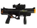 LEAN Toys Karabin Granatnik Rakiety z Dźwięk Latarka Czarny