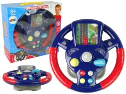 LEAN Toys Kierownica Dla Dzieci Symulator Jazdy Efekty Dźwiękowe Świetlne
