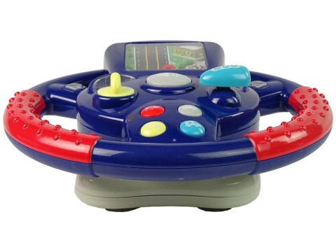 LEAN Toys Kierownica Dla Dzieci Symulator Jazdy Efekty Dźwiękowe Świetlne LEAN Toys Kierownica Dla Dzieci Symulator Jazdy Efekty Dźwiękowe Świetlne