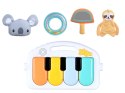 LEAN Toys Mata Edukacyjna Koala Pianinko Melodie Zawieszki