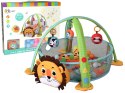 LEAN Toys Mata Edukacyjna Lew Kojec Piłeczki Dla Maluszka Melodie