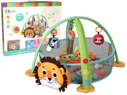 LEAN Toys Mata Edukacyjna Lew Kojec Piłeczki Dla Maluszka Melodie