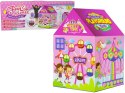 LEAN Toys Namiot Domek Wesołe Miasteczko Dla Dzieci Różowy 123 cm x 82 cm