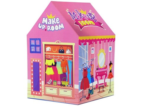 LEAN Toys Namiot Księżniczki dla Dzieci Salon Piękności Różowy Akcesoria Korona LEAN Toys Namiot Księżniczki dla Dzieci Salon Piękności Różowy Akcesoria Korona