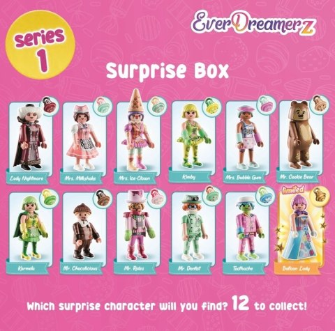 LEAN Toys Playmobil EverDreamerz Pudełko niespodzianka z figurką 70389 Surprise Box Seria 1 LEAN Toys Playmobil EverDreamerz Pudełko niespodzianka z figurką 70389 Surprise Box Seria 1