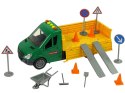 LEAN Toys Pojazd Auto Drogowe Wywrotka Napęd Frykcyjny Akcesoria Drogowe Dźwięk