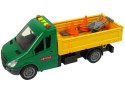 LEAN Toys Pojazd Auto Drogowe Wywrotka Napęd Frykcyjny Akcesoria Drogowe Dźwięk