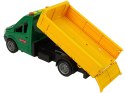 LEAN Toys Pojazd Auto Drogowe Wywrotka Napęd Frykcyjny Akcesoria Drogowe Dźwięk