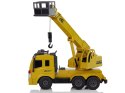 LEAN Toys Zdalnie Sterowana Ciężarówka 1:20 Unoszony Dźwig Pilot 2,4G Dźwięk Światła