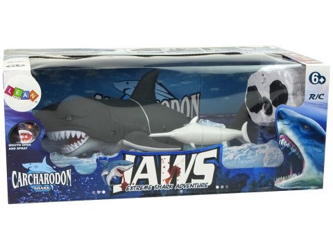 LEAN Toys Zdalnie Sterowany Rekin Czarny Na Podczerwień Rusza Ogonem Woda LEAN Toys Zdalnie Sterowany Rekin Czarny Na Podczerwień Rusza Ogonem Woda