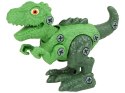 LEAN Toys Zestaw Dinozaur Tyranozaur Rex z Jajkiem DIY Śrubokręt Zielony