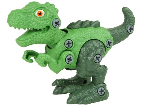 LEAN Toys Zestaw Dinozaur Tyranozaur Rex z Jajkiem DIY Śrubokręt Zielony LEAN Toys Zestaw Dinozaur Tyranozaur Rex z Jajkiem DIY Śrubokręt Zielony