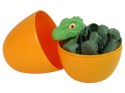 LEAN Toys Zestaw Dinozaur Tyranozaur Rex z Jajkiem DIY Śrubokręt Zielony