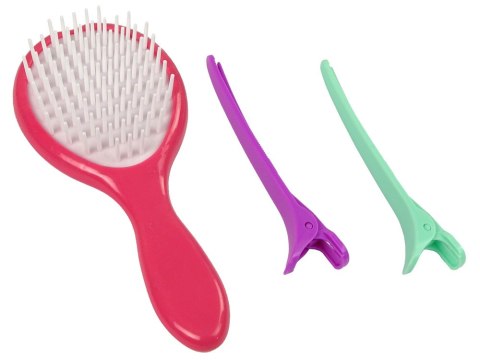 LEAN Toys Zestaw Do Farbowania Włosów Prostownica Pasemka 6 Kolorów LEAN Toys Zestaw Do Farbowania Włosów Prostownica Pasemka 6 Kolorów