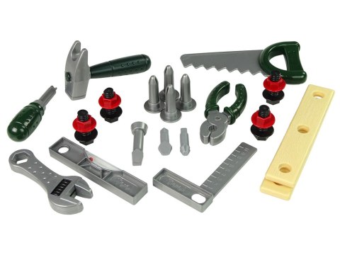 LEAN Toys Zestaw Majsterkowicza w Torbie Wiertarka Młotek Piła Klucz Francuski LEAN Toys Zestaw Majsterkowicza w Torbie Wiertarka Młotek Piła Klucz Francuski