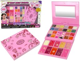 LEAN Toys Zestaw Piękności Paletka Cienie Makijaż Dla Dziewczynek