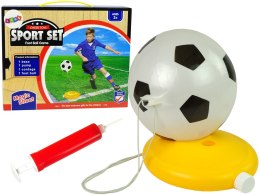 LEAN Toys Zestaw Piłki Nożnej Piłka na Sznurku Pompka