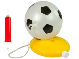 LEAN Toys Zestaw Piłki Nożnej Piłka na Sznurku Pompka