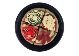 LEAN Toys Zestaw Pizza Dodatki Kuchnia Jedzenie Do Zabawy