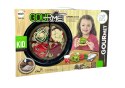 LEAN Toys Zestaw Pizza Dodatki Kuchnia Jedzenie Do Zabawy
