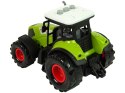 LEAN Toys Zestaw Trzech Traktorów Naczepy Opryskiwacz Farma Ciągnik
