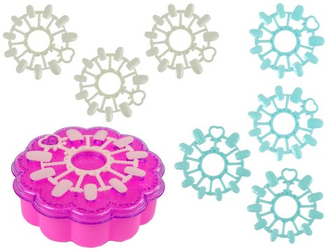 LEAN Toys Zestaw do Malowania Paznokci Lakiery Pisaki Kolorowe Naklejki LEAN Toys Zestaw do Malowania Paznokci Lakiery Pisaki Kolorowe Naklejki