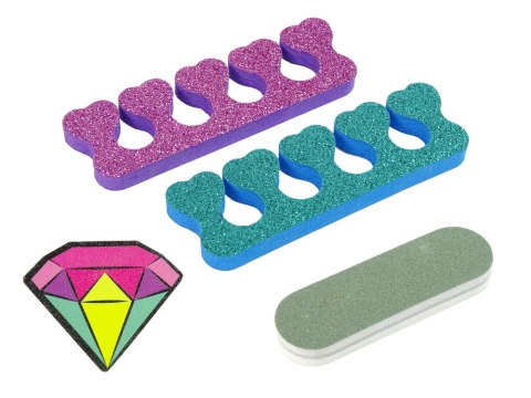 LEAN Toys Zestaw do Malowania Paznokci Lakiery Pisaki Kolorowe Naklejki LEAN Toys Zestaw do Malowania Paznokci Lakiery Pisaki Kolorowe Naklejki
