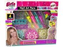 LEAN Toys Zestaw do Malowania Paznokci Lakiery Pisaki Kolorowe Naklejki