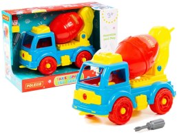 Wader Polesie Betoniarka Transport Klocki Do Rozkręcania DIY 29 Elementów 84804