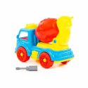 Wader Polesie Betoniarka Transport Klocki Do Rozkręcania DIY 29 Elementów 84804