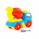 Wader Polesie Betoniarka Transport Klocki Do Rozkręcania DIY 29 Elementów 84804