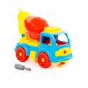 Wader Polesie Betoniarka Transport Klocki Do Rozkręcania DIY 29 Elementów 84804