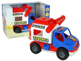 Wader Polesie Samochód Ratowniczy Auto ConsTruck Niebiesko Biały Polesie 41937