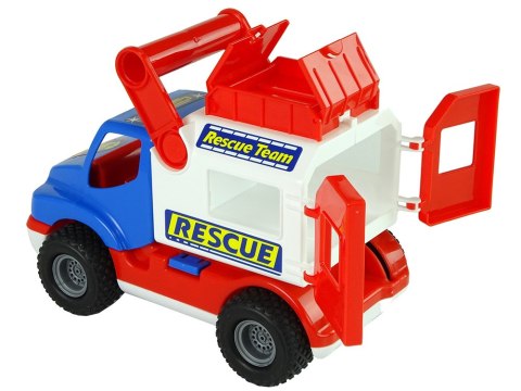 Wader Polesie Samochód Ratowniczy Auto ConsTruck Niebiesko Biały Polesie 41937 Wader Polesie Samochód Ratowniczy Auto ConsTruck Niebiesko Biały Polesie 41937
