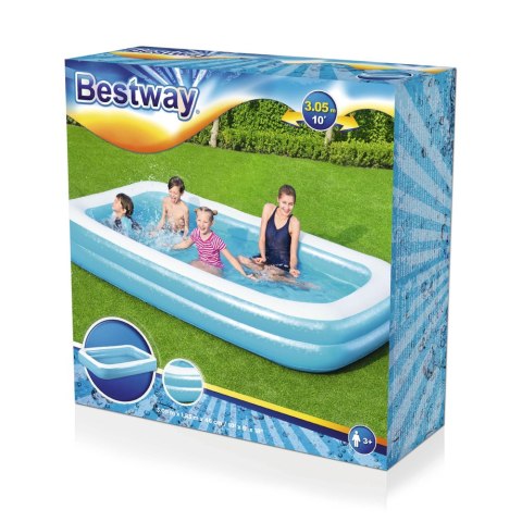 Bestway Basen Dmuchany 305 x 183 x 46 cm Bestway 54150 Bestway Basen Dmuchany 305 x 183 x 46 cm Bestway 54150