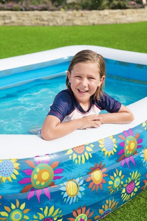 Bestway Basen Dmuchany Kwiaty 229 x 152 x 56 cm Bestway 54120 Bestway Basen Dmuchany Kwiaty 229 x 152 x 56 cm Bestway 54120