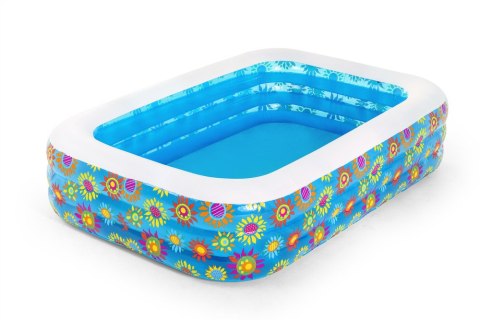 Bestway Basen Dmuchany Kwiaty 229 x 152 x 56 cm Bestway 54120 Bestway Basen Dmuchany Kwiaty 229 x 152 x 56 cm Bestway 54120