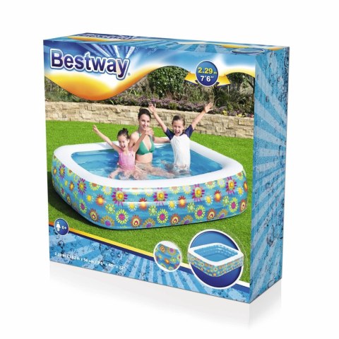 Bestway Basen Dmuchany Kwiaty 229 x 152 x 56 cm Bestway 54120 Bestway Basen Dmuchany Kwiaty 229 x 152 x 56 cm Bestway 54120