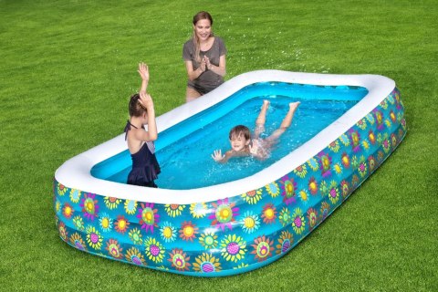 Bestway Basen Dmuchany Kwiaty 305 x 183 x 56 cm Bestway 54121 Bestway Basen Dmuchany Kwiaty 305 x 183 x 56 cm Bestway 54121
