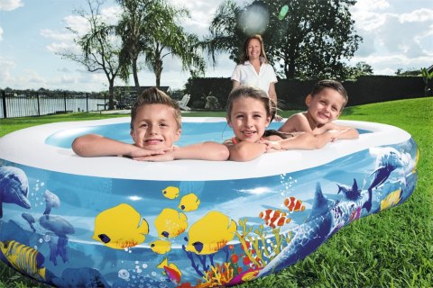 Bestway Basen Dmuchany Ocean 262 x 157 x 46 cm Bestway 54118 Bestway Basen Dmuchany Ocean 262 x 157 x 46 cm Bestway 54118