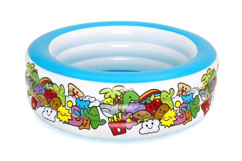 Bestway Basen Dmuchany Okrągły 152 cm x 51 cm Bestway 51121 Bestway Basen Dmuchany Okrągły 152 cm x 51 cm Bestway 51121