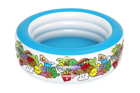 Bestway Basen Dmuchany Okrągły 152 cm x 51 cm Bestway 51121 Bestway Basen Dmuchany Okrągły 152 cm x 51 cm Bestway 51121
